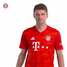 The less awkward version of bayern munich's thomas muller making a pun on robert lewandowski's name. Thomas Muller Gifs Find Share On Giphy