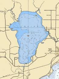 Indian Lake Fishing Map Us_mi_75_69 Nautical Charts App