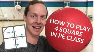 Buy a playground ball and grab a piece of chalk and you're ready to go no matter where you are. How To Play Four Square 4 Square In Physical Education Class