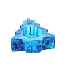 Eastland votive holder blue set of 12. China Linlang Shanghai Wholesale Various Shapes Small Glass Christmas Tree Votive Candle Holder Star Shape Tealight Candle Holder Manufacturer And Supplier Linlang