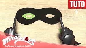 Perles à repasser hama : Miraculous Tuto Le Masque Et Les Oreilles De Chat Noir Youtube