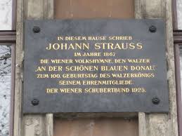 Johann strauss en zijn vrouw jetty woonden hier van 1863 tot 1870 en schreef hier zijn bekendste lied an der schönen blauen donau. Datei 1020 Praterstrasse 54 Johann Strauss Gedenktafel Img 1018 Jpg Wikipedia