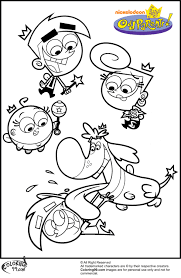 Fairly Odd Parents Coloring Pages - GetColoringPages.com