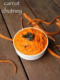 Carrot Chutney Recipe Carrot Pachadi Gajar Ki Chutney Recipe Chutney Recipes Chutney Recipes