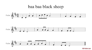 Whether you're a lover of classic, pop, rock, jazz or film scores, choose between 2,000 backing tracks arranged for violinists of every level, from beginner to expert. Bd Violin Lab Beginner Violin Music Sheets Baa Baa Black Sheep