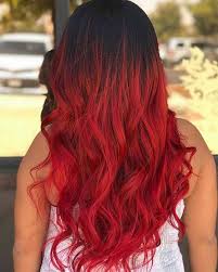 The touches of red look awesome with the spiky check out this mysterious black and red hairstyle in which the thick bangs come together with red tipped hair reaching below the shoulders. 23 Red And Black Hair Color Ideas For Bold Women Stayglam
