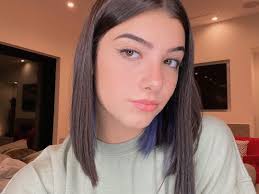 Mentre lo shatush blu su capelli castani o comunque scuri vira . Charli D Amelio Cambia Look E Lancia Su Tiktok La Moda Del Peek A Boo Ciocche Blu Su Base Castana