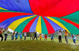 My Favorite Activity In Elementary School Field Day Games Parachute Games For Kids Picnic Games For Kids