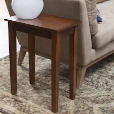 Turner Chair Side Table Oak From Hayneedle Com Chair Side Table Side Table Sofa Side Table
