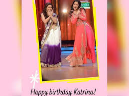 Happy birthday to my soulmate, madhuri dixit nene. Madhuri Dixit Wishes Katrina Kaif On Her Birthday With A Goofy Picture Take A Look Hindi Movie News Times Of India