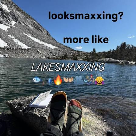 looksmaxxing? more like lakemaxxing! 🐟🏞️🐟🎣🔥🤯😻 #outside #nature  #adventure