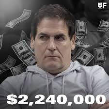 Dallas Mavericks owner Mark Cuban is...