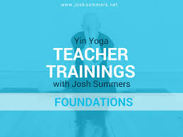 yin yoga teacher foundations