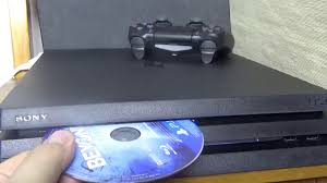 Ps4 How To Insert Disc Into Your Playstation 4 Pro Tutorial Sort Version Youtube