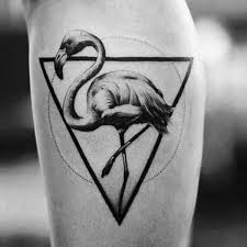 What does a flame tattoo mean? 50 Flamingo Tattoos For Men Wading Bird Design Ideas