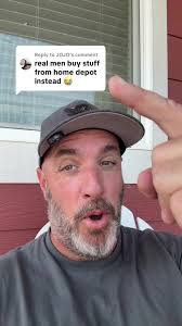 Replying to @JOJO Comment: “real men buy stuff from home depot instead...