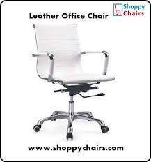 Leather Chair Is A Modern Design That Enhances Stylish To Any Office Or Home 1 It Provides Waterfall Front Seat Desig Chair Leather Office Chair Office Chair