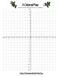 The Co Ordinate Geometry Activity Math Worksheet From The Christmas Math Worksheets Page At Math Christmas Math Worksheets Geometry Activities Math Worksheets