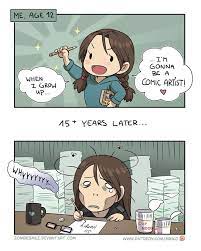 Artist Illustrates Everyday Life With Her Boyfriend And Cat In 56 Adorable Illustrations Artist Problems Comics Life Comics Cute Comics