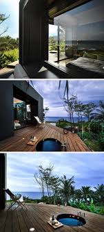 The Rocks From This Property Were Used To Build This Oceanfront House Maison Maisons Eco Architecture