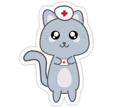 Kawaii Nurse Cat Stickers By Susurrationstud Redbubble Cat Nurse Cute Kawaii Illustration Cartoon Cats Adorab Nurse Cat Cat Stickers Nurse Cartoon