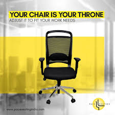 Unless You Sit Properly You Can T Give The Highest Level Of Productivit Chair Office Chair Office Chairs India