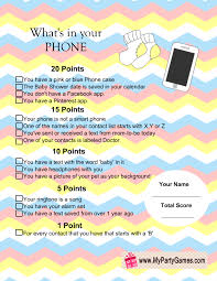 Guess the name of each object you hold up and at the end you total up everything and see who comes closest to the overall. Baby Shower Games You Ll Actually Want To Play Mabel Moxie