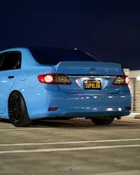 This bumper is stylish and aerodynamic. Toyota Corolla E140 Rear Spoiler Duck Tail Krotov Pro Toyota Corolla Toyota Corolla