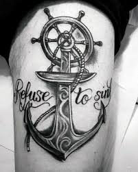 50 refuse to sink tattoo designs for