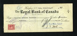 Open your rbc bank u.s. Halifax Ns Royal Bank Of Canada 19 30 Check June 30 1944 Lot 21050 Heritage Auctions