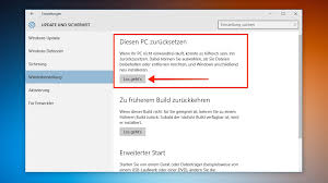 Bei einem zurücksetzen in windows werden ihre persönlichen daten nicht immer gelöscht. Windows 10 Auf Werkseinstellungen Zurucksetzen