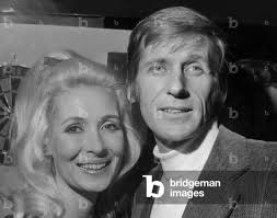 Image of Edward Meeks and Jacqueline Monsigny C. 1970 (b/w photo)