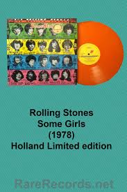 Rolling Stones Black And Blue Vinyl Value Limited Edition Pressing Of The Rolling Stones 1978 Lp Some Girls Released Only In The Netherlands Vinyl Records Albums Co Vinyl Records Vinyl R B Albums