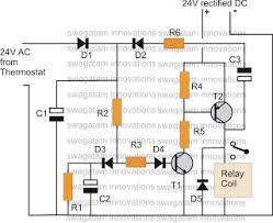Thermostat Delay Relay Timer Circuit Homemade Circuit Projects Circuito Termostato Circuitos