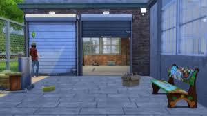 Open Garage Doors I Arch I By Gatochwegchristel Quiddity Jones Via Tumblr I Sims 4 I Ts4 I Maxis Match I Mm I C Garage Doors Garage Door Styles Garage Design