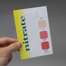 lamotte nitrate color chart