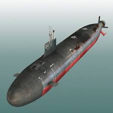 3ds Max Uss Seawolf Ssn 21 Submarine 3d Model Seawolf Class Submarine Submarines Nuclear Submarine