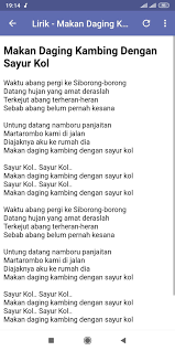 Sebab abang belum pernah kesana. Lagu Makan Daging Kambing Dengan Sayur Kol Koplo For Android Apk Download