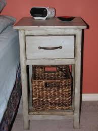 Mini Farmhouse Bedside Table Bedside Table Diy Diy Furniture Plans Bedside Table Plans