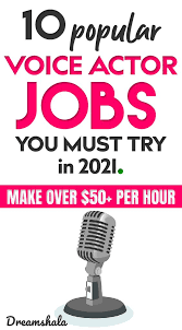 10 Legit Ways To Earn Through Online Voice Acting Jobs Dreamshala Voice Acting The Voice Job