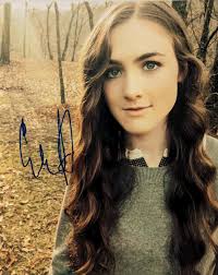 Emma Holzer signed photo