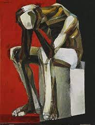 #fantasy #concept art #creatures #fineart #contemporaryart #statue #sell #yuukimorita #monster #painting #sculpting #organic #animal #man #thinking. Pin On Art Abstract Cubism