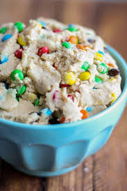 Easy And Simple Edible Monster Cookie Dough This Famous Cookie Recipe Is Now Made Egg Free So Yo Monster Cookie Dough Edible Cookie Dough Cookie Dough Recipes
