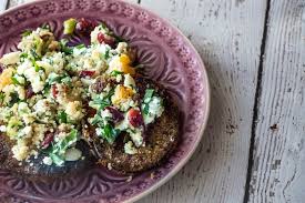 Maybe you would like to learn more about one of these? Crumbed Eggplant With Jewelled Couscous And Feta Liliana Battle