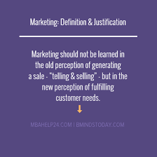 Regardless of who is being marketed to, several factors apply, including the perspective the mark. Marketing Definition Amp Justification