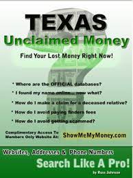 State tax automated research (star) system. Amazon Com Texas Unclaimed Money How To Find Free Missing Money Unclaimed Property Funds Book 43 Ebook Johnson Russ Kindle Store