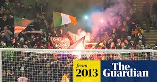 Steven gerrard reacts to alfredo morelos being sent off for offensive gesture. Celtic Move To Disband Green Brigade After 10 000 Damage At Motherwell Celtic The Guardian
