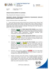 Check 'surat berantai' translations into english. Kemaskini Arahan Pentadbiran Berikutan Kawalan Rentas Daerah Di Negeri Sabah