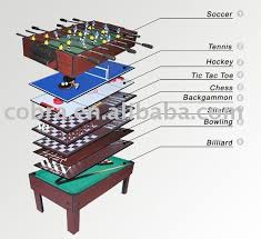 Home Decoration Ideas Game Tables Kids Multi Game Table Game Room Basement Table Games