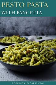 From chef's mandala, a high quality gourmet import company. Flavourful Pancetta Pesto Pasta Cooking With Carbs